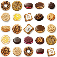 Girl Scout Cookies Clipart - CraftNest - Digital Crafting and Art