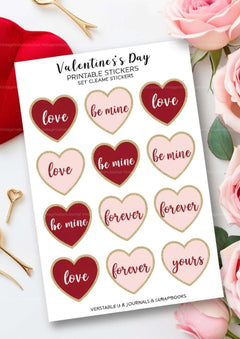 Valentine Junk Journal Pages - CraftNest - Digital Crafting and Art