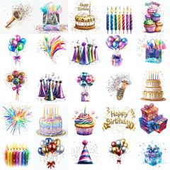Happy Birthday Clipart - CraftNest - Digital Crafting and Art