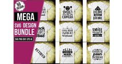 Mega SVG Bundle 2 - CraftNest - Digital Crafting and Art