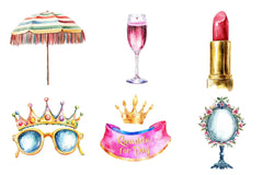 Birthday Queen Clipart Bundle - CraftNest - Digital Crafting and Art
