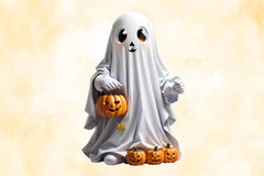 Retro Cowboy Ghost Clipart Bundle - CraftNest - Digital Crafting and Art