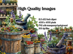 Herbalism Clipart - CraftNest - Digital Crafting and Art