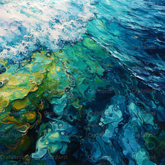 Aquatic Shimmer Texture Papers - CraftNest - Digital Crafting and Art