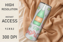 3D Inflated New Year Tumbler Bundle 1 - CraftNest - Digital Crafting and Art