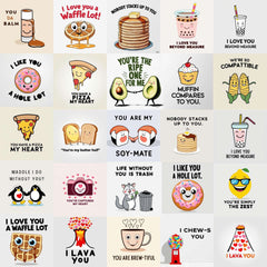 Valentine Puns Bundle Clipart - CraftNest - Digital Crafting and Art