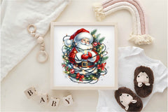 Santa Claus Clipart Bundle 2 - CraftNest - Digital Crafting and Art