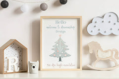 Nordic Christmas Tree Clipart Bundle - CraftNest - Digital Crafting and Art