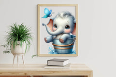 Cute Animal In Bucket Clipart Bundle - CraftNest - Digital Crafting and Art
