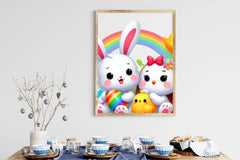Easter Cute Bunny Clipart Bundle 1 - CraftNest - Digital Crafting and Art