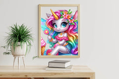 Cute Summer Unicorn Clipart Bundle - CraftNest - Digital Crafting and Art