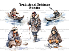 Traditional Eskimo Clipart - CraftNest