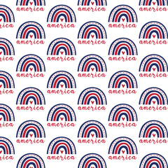 4th of July Seamless Digital Paper - CraftNest - Digital Crafting and Art