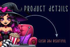 Halloween Witch Clipart Bundle 1 - CraftNest - Digital Crafting and Art