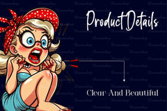 Pin Up Girl Clipart Bundle - CraftNest - Digital Crafting and Art