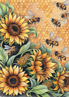Honey Bees Junk Journal Pages - CraftNest - Digital Crafting and Art