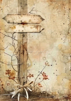 Shabby Chic Rustic Junk Journal Pages - CraftNest - Digital Crafting and Art