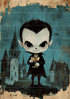 Halloween Chibi Junk Journal Pages - CraftNest - Digital Crafting and Art