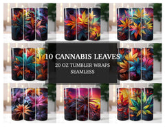 Cannabis Tumbler Wraps - CraftNest