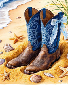 Boots Wall Art - CraftNest - Digital Crafting and Art