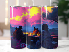 Afro-American Easter 5 Tumbler Wrap - CraftNest
