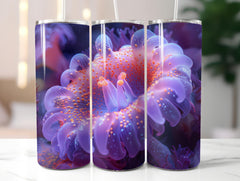 Anemones Flowers Tumbler Wrap - CraftNest - Digital Crafting and Art