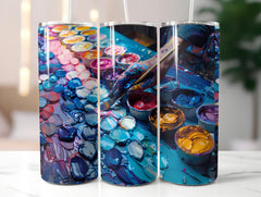 Artist Profession 4 Tumbler Wrap - CraftNest - Digital Crafting and Art