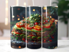Avocado 4 Tumbler Wrap - CraftNest - Digital Crafting and Art