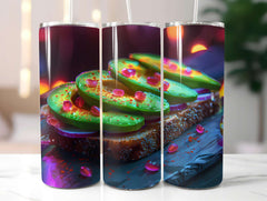 Avocado 3 Tumbler Wrap - CraftNest - Digital Crafting and Art