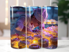 Baker Profession 3 Tumbler Wrap - CraftNest - Digital Crafting and Art