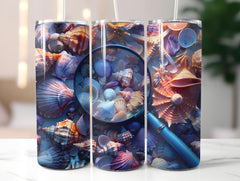 Beachcombing 5 Tumbler Wrap - CraftNest - Digital Crafting and Art