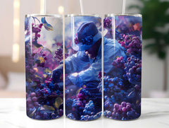 Blueberry 1 Tumbler Wrap - CraftNest - Digital Crafting and Art