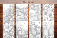 Boho Easter Coloring Books - CraftNest