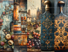 Homebrewing Junk Journal Pages - CraftNest - Digital Crafting and Art