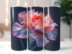 Carnations Flowers Tumbler Wrap - CraftNest - Digital Crafting and Art