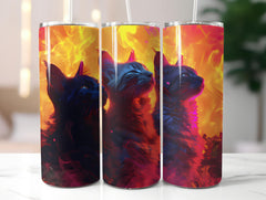 Cats Easter 3 Tumbler Wrap - CraftNest