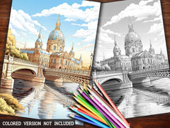 City Travel Coloring Books - CraftNest