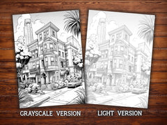 City Travel Coloring Books - CraftNest
