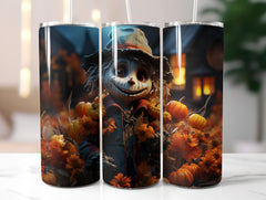 Cute Halloween Tumbler Wrap - CraftNest