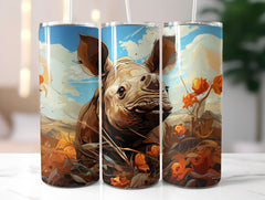 Cute Safari Tumbler Wrap - CraftNest