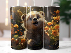 Cute Woodland Tumbler Wrap - CraftNest