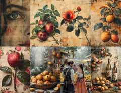 Potato Junk Journal Pages - CraftNest - Digital Crafting and Art