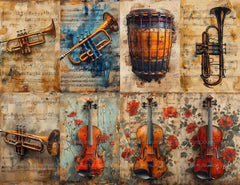 Music Back To School - CraftNest - Digital Crafting and Art