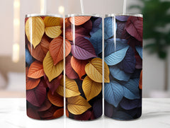 Fall Foliage Tumbler Wrap - CraftNest