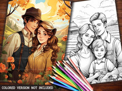 Farm Valentines Day Coloring Books - CraftNest