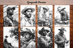 Farmer Coloring Books - CraftNest - Digital Crafting and Art