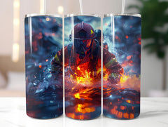 Firefighter Profession 4 Tumbler Wrap - CraftNest - Digital Crafting and Art