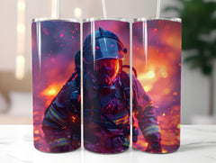Firefighter Profession 4 Tumbler Wrap - CraftNest - Digital Crafting and Art
