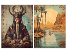Mongolians Junk Journal Pages - CraftNest