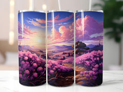 Floral Spring 5 Tumbler Wrap - CraftNest